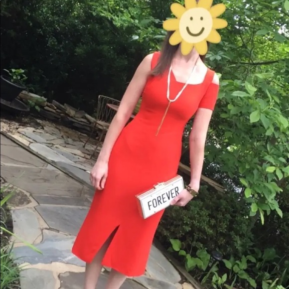 Antonio Berardi Asymmetric Sheath Dress 4 - Picture 7 of 13